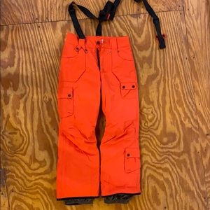 Orange/Red ski pants orage brand size kids xl